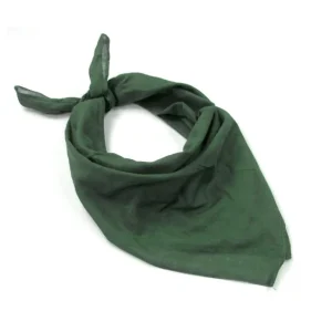 Original schwedischer Militär-Bandana-Schal 80x80cm grün leicht atmungsaktiv NEU