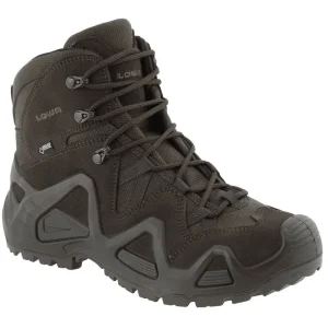 Lowa Zephyr GTX Mid TF Taktische Stiefel, wasserdicht, gepolsterter Schaft, dunkelbraun