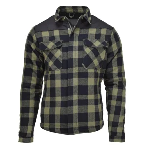 MIL-TEC Bundeswehr Holzfällerjacke kariert warm schwarz oliv NEU